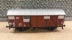 Exact-Train 20986 DB gesloten goederenwagen Grs 212 EUROP, Hobby en Vrije tijd, Modeltreinen | H0, Overige merken, Gelijkstroom