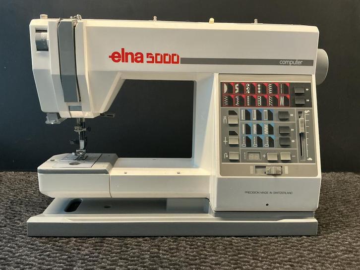 Elna 5000, Hobby en Vrije tijd, Naaimachines en Toebehoren, Gebruikt, Naaimachine, Overige merken, Ophalen of Verzenden