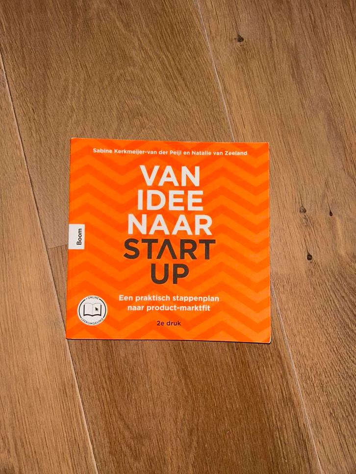 Van idee naar start-up – Sabine Kerkmeijer, Boeken, Schoolboeken, Zo goed als nieuw, Overige niveaus, Ophalen of Verzenden