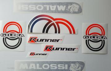 Stickerset Gilera Runner Malossi (50 injectie) beschikbaar voor biedingen