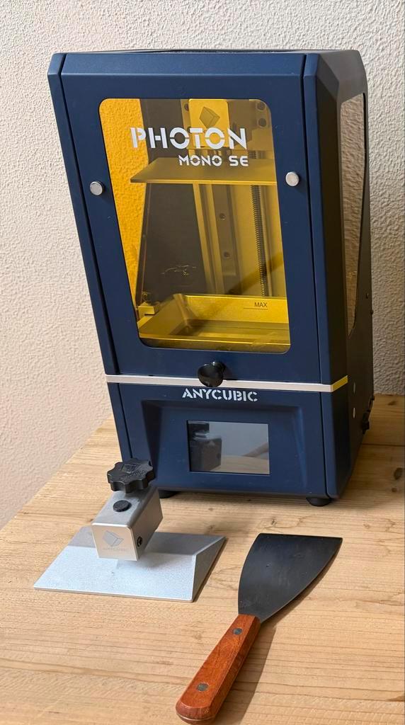 Anycubic Photon Mono SE + Extra Bouwplaat, Computers en Software, 3D Printers, Gebruikt, Ophalen