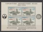 België 1957 Blok Zuidpool expedities postfris, Postzegels en Munten, Postzegels | Europa | België, Orginele gom, Ophalen of Verzenden