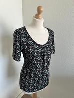 King Louie maat L retro tshirt top 2319, Kleding | Dames, T-shirts, Zwart, Maat 42/44 (L), Ophalen of Verzenden, Zo goed als nieuw