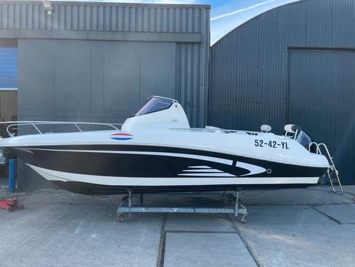 Prins 620 Sundeck+ boegschroef+ Suzuki 100 pk ( 2022), Watersport en Boten, Vis- en Consoleboten, Zo goed als nieuw, 70 pk of meer
