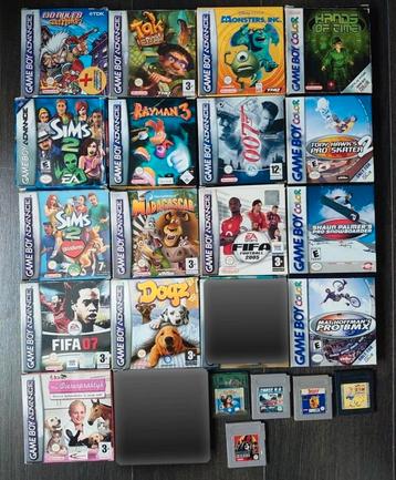 Grote Game Boy (Advance & Color) spellenbundel – 25 stuks beschikbaar voor biedingen