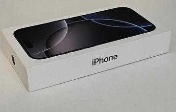iPhone 16 Pro 128GB Zwart - nieuw in doos/seal! beschikbaar voor biedingen