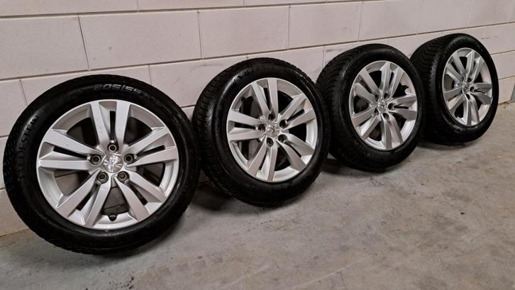 Lichtmetalen velgen Peugeot 308 508 Expert Proace 205/55/16, Auto-onderdelen, Banden en Velgen, Banden en Velgen, Winterbanden