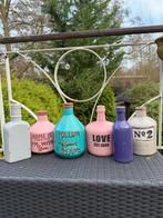 Decorative ceramic bottels, Huis en Inrichting, Woonaccessoires | Vazen, Ophalen, Overige kleuren, Glas, Minder dan 50 cm