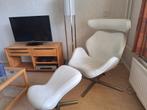 Stokke (Varier) Tok wit leer, Ophalen, 125 tot 150 cm, Leer, Zo goed als nieuw