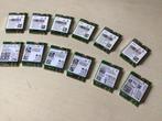 9 x m.2 Mini pcie wifi netwerk cards, Computers en Software, Netwerkkaarten, Ophalen of Verzenden, Gebruikt, Intern, Intel