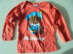 Rode longsleeve Hulppietje maat 98/104, Ophalen of Verzenden, Gebruikt