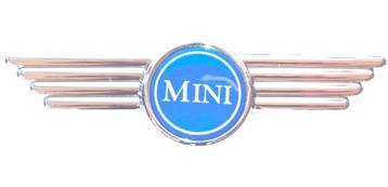 Wing badge blauw Classic Mini. beschikbaar voor biedingen