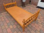 houten 1 persoons bed, met latten bodem., Ophalen of Verzenden