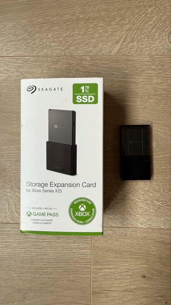 Seagate 1TB SSD Uitbreidingskaart Xbox Series X|S, Spelcomputers en Games, Spelcomputers | Xbox | Accessoires, Nieuw, Xbox Series X