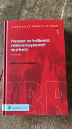 Personen- en familierecht, relatievermogensrecht en erfrecht, Ophalen of Verzenden, Zo goed als nieuw