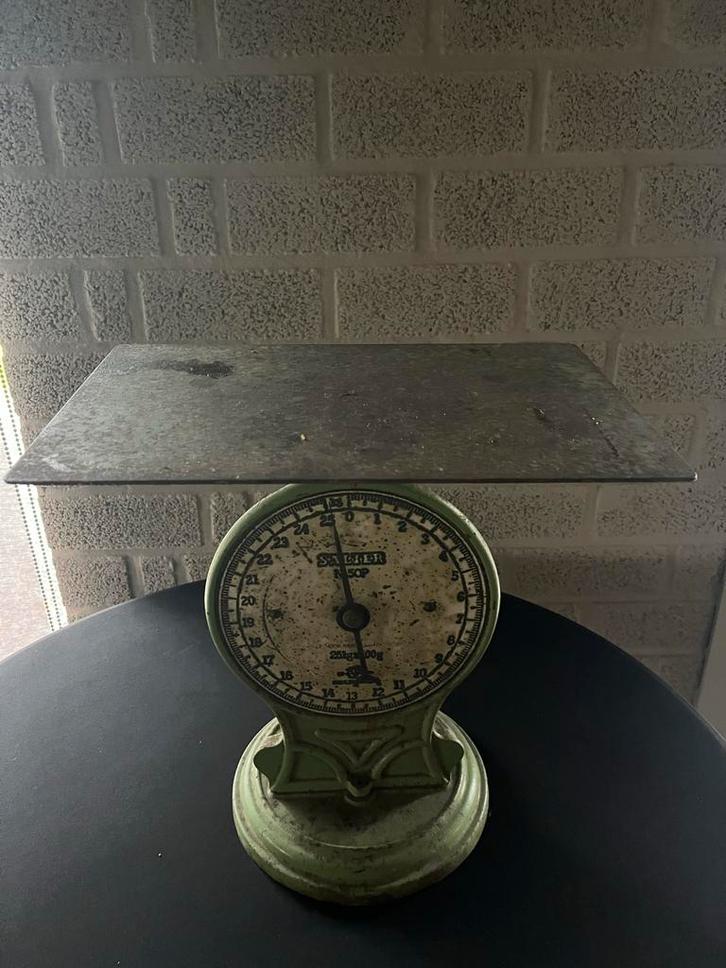 Antieke Salter Weegschaal, Antiek en Kunst, Antiek | Gereedschap en Instrumenten, Ophalen of Verzenden