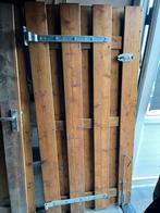 Houten poort 180x180 cm, Tuin en Terras, Tuinpoorten, Gebruikt, Schuifpoort, Ophalen of Verzenden, 150 tot 200 cm