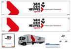 Vrachtauto decal 1:50 van den Heuvel logistiek ( type 2 ), Hobby en Vrije tijd, Modelauto's | 1:50, Verzenden, Nieuw, Bus of Vrachtwagen