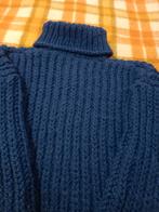 Dikke chunky handgebreide trui maat xl, Onbekend, Blauw, Maat 56/58 (XL), Ophalen of Verzenden