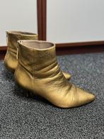 Gouden laarzen van Toral maat 37, Kleding | Dames, Schoenen, Overige kleuren, Lage of Enkellaarzen, Ophalen of Verzenden, Zo goed als nieuw