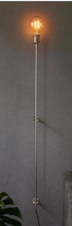 Riviera Maison 
2 x Hoxton  wall Lamp Silver, Ophalen of Verzenden, Metaal, 100 tot 150 cm