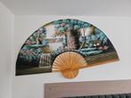 Decoratieve Wandwaaier 120cm, Ophalen of Verzenden, Gebruikt