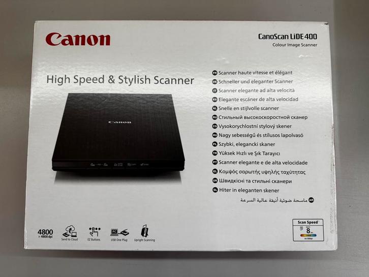 Canon CanoScan LiDE 400 – Flatbed scanner DEFECT, Computers en Software, Scanners, Zo goed als nieuw, Flatbedscanner, MacOS, Windows