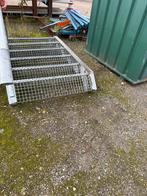 Verzinkte staaltrap – 120 cm hoog – industriële kwaliteit, Ophalen, Zo goed als nieuw, 2 tot 4 meter