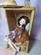 Poppen strand stoel bjd, blyhte vriendjes, Verzamelen, Poppenhuizen en Toebehoren, Ophalen of Verzenden, Zo goed als nieuw, Poppenhuis