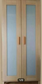 Ikea aneboda kleding kast met deuren hang en leg gedeelte, Huis en Inrichting, Kasten | Kledingkasten, Ophalen, Kunststof, Gebruikt
