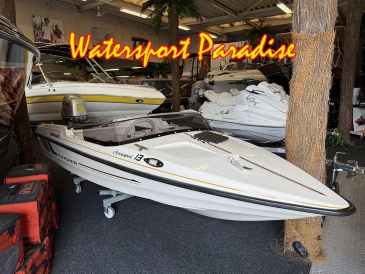 FLETCHER Arrowsprint 13 (bj 1995), Watersport en Boten, Speedboten, Gebruikt, 3 tot 6 meter, Overige brandstoffen, Minder dan 70 pk