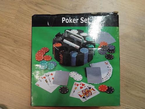 poker set pokermolen nieuw in doos, Hobby en Vrije tijd, Gezelschapsspellen | Kaartspellen, Nieuw, Ophalen of Verzenden