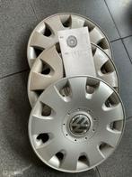Stalen velgen set incl.wieldeksels VW, Gebruikt, 15 inch, Velg(en), Ophalen of Verzenden