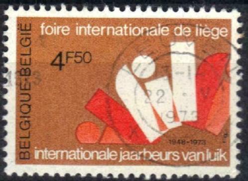 Belgie 1973 - Yvert 1664/OBP 1672 - Jaarbeurs van Luik (ST), Postzegels en Munten, Postzegels | Europa | België, Gestempeld, Verzenden
