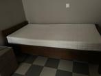 Seniorenbed, Huis en Inrichting, Slaapkamer | Bedden, Ophalen, 90 cm, Eenpersoons, Bruin