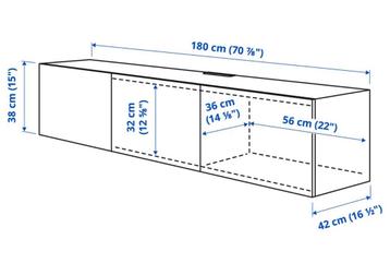 Besta tv-meubel - afbeelding 4