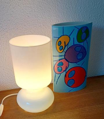 Vintage Ikea Lykta  tafellamp /Mushroom (handgemaakt ) 90 s beschikbaar voor biedingen