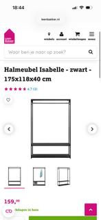 Halmeubel, kledingrek, Ophalen, Zo goed als nieuw