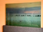 Foto op perspex, De Nieuwe Wildernis, Ruben Smit, edelherten, Ophalen, 50 tot 75 cm, 125 cm of meer, Zo goed als nieuw