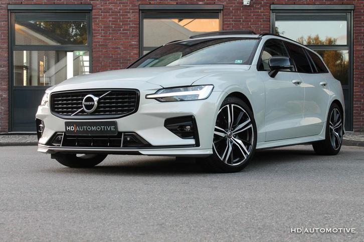 Volvo V60 2.0 B3 R-Design PANO|H/K|DARK|NAP!, Auto's, Volvo, Bedrijf, Te koop, V60, ABS, Achteruitrijcamera, Adaptive Cruise Control