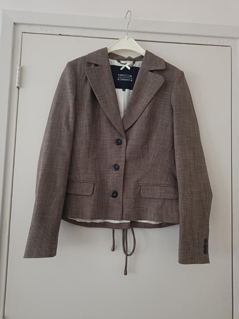 Vanilia blazer maat 38, Maat 38/40 (M), Bruin, Vanilia, Ophalen of Verzenden