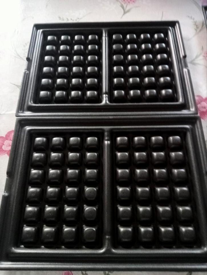 Tefal Reservo inleg platen, Witgoed en Apparatuur, Wafelijzers, Zo goed als nieuw, Ophalen