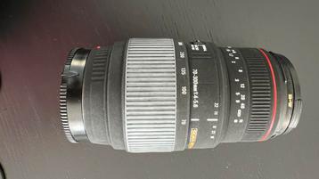 Sigma 70-300mm lens beschikbaar voor biedingen