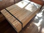 120cm Teak houte salon tafel, 100 tot 150 cm, Zo goed als nieuw, Minder dan 50 cm, Rechthoekig