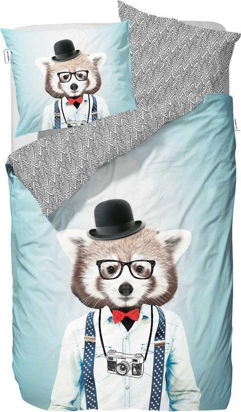 Covers & Co Essenza Home dekbedhoes Mr Hipster nieuw, Huis en Inrichting, Slaapkamer | Beddengoed, Nieuw, Dekbedovertrek, Eenpersoons