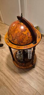 Wereldbol Drankkast - Stijlvolle Barmeubel, Ophalen, Gebruikt