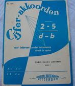 CIJFERAKKOORDEN JDH BAND 2 CHR LIEDEREN (ZIE FOTO'S), Gebruikt, Ophalen of Verzenden, Keyboard, Thema