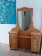 vintage kaptafel met verstelbare spiegel, Huis en Inrichting, Tafels | Kaptafels, Ophalen, Gebruikt, 50 tot 100 cm, Minder dan 100 cm