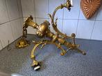 Vintage koperen kroonluchter Bacchus, Antiek en Kunst, Antiek | Lampen, Ophalen of Verzenden