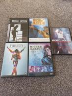 5 Michael Jackson dvd,s, Cd's en Dvd's, Cd's | Pop, Ophalen of Verzenden, 1980 tot 2000, Zo goed als nieuw